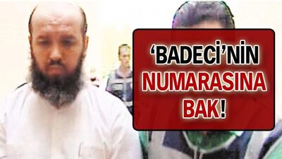 'Badeci'nin numarasına bak!