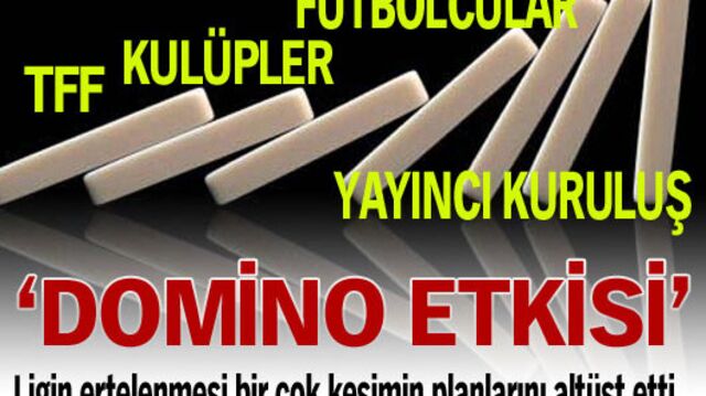 Domino etkisi!