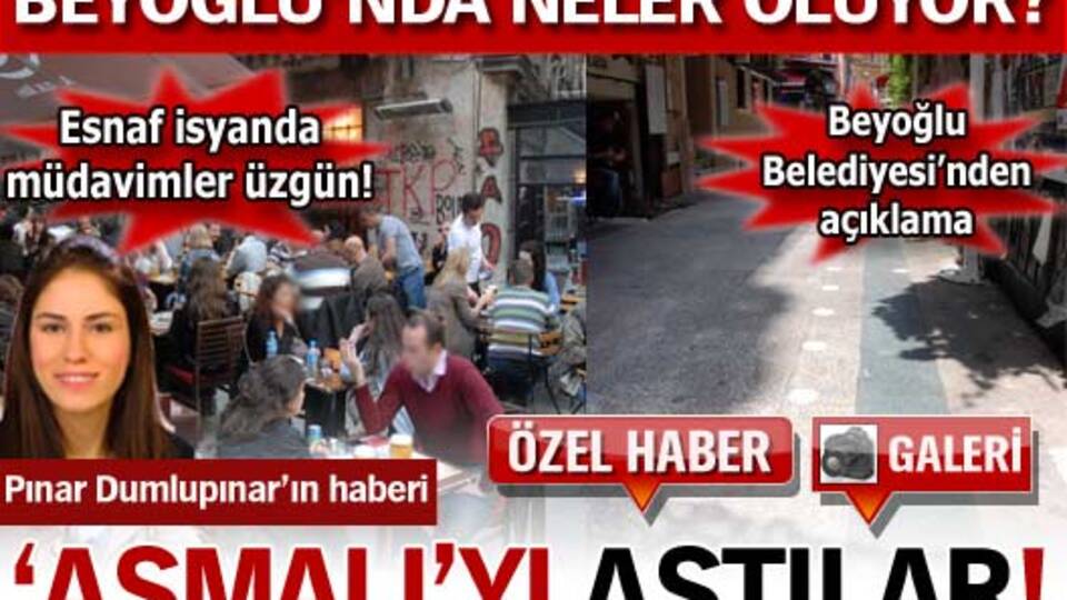 'Asmalı'yı astılar!