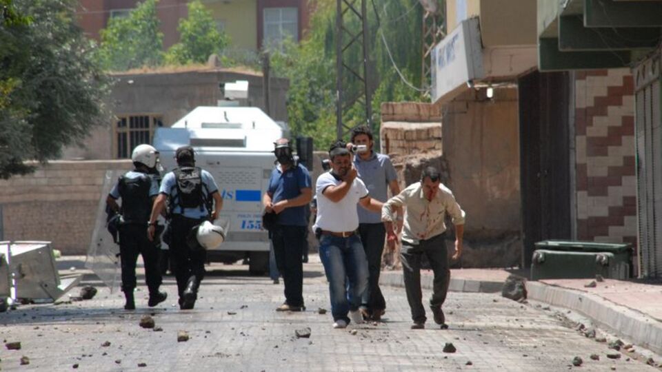 PKK'lı cenazesinde olay çıktı