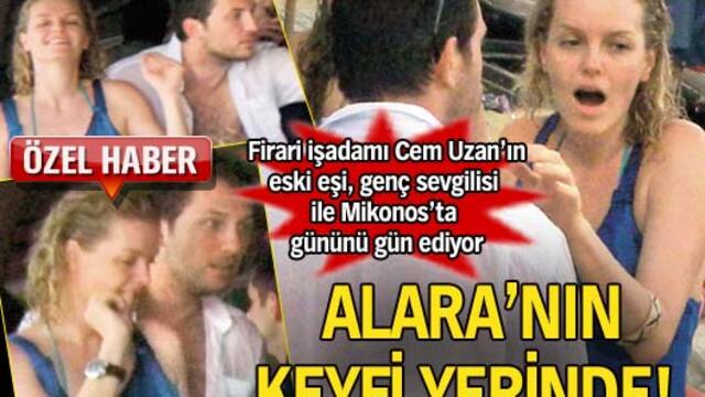 Alara'nın keyfi yerinde!