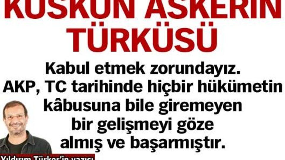 Küskün askerin türküsü