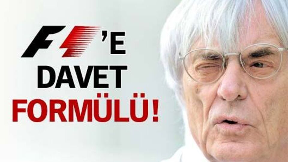 F1'e davet formülü!