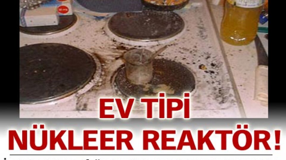 Ev tipi nükleer reaktör!