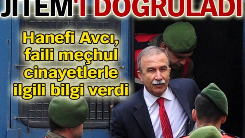 JİTEM'i doğruladı!
