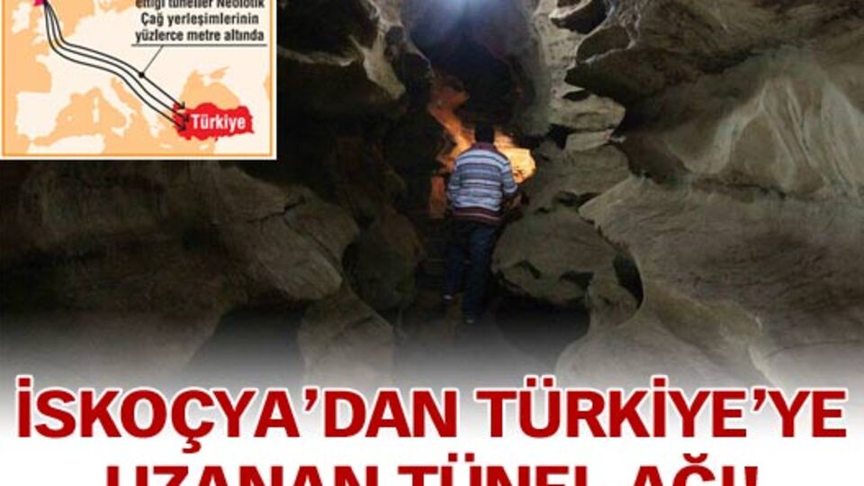 İskoçya'dan Türkiye'ye uzanan tünel ağı!