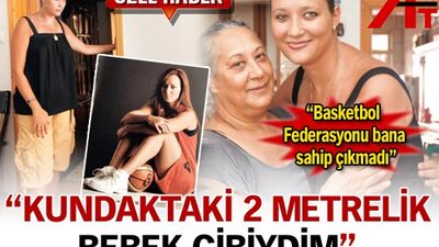 'Kundaktaki 2 metrelik bebek gibiydim'
