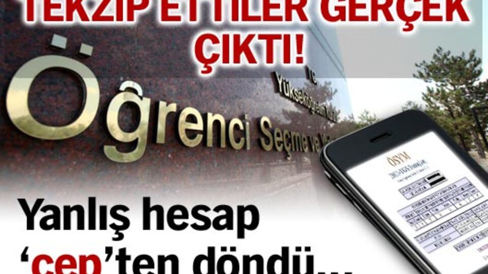 ÖSYM'nin son skandalı ortaya çıktı!