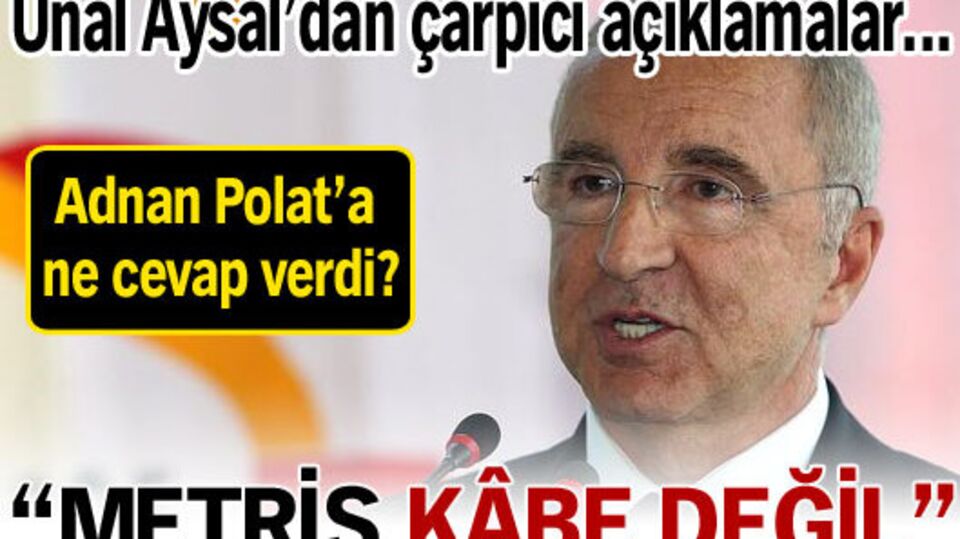 "Metris Kâbe değil"