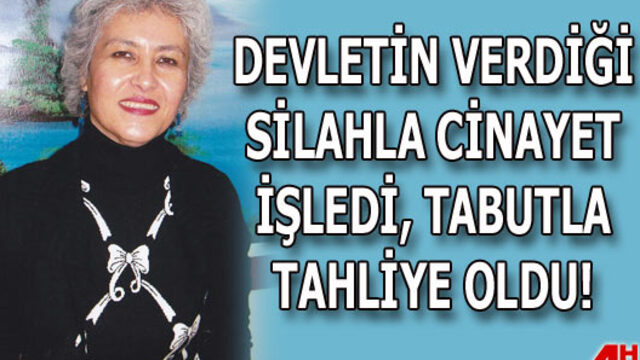 Tabutla tahliye oldu!