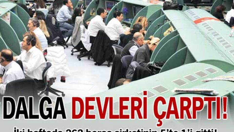 Dalga devleri çarptı!