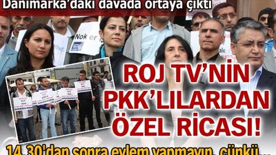 Roj Tv'nin PKK'lılardan özel ricası!