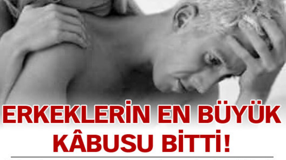 Erkeklerin en büyük kâbusu bitti!
