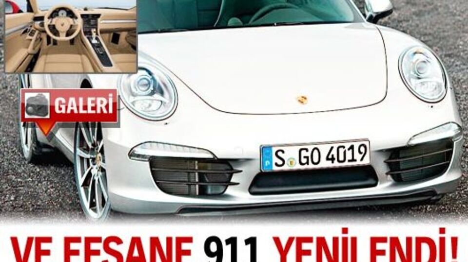 Efsane 911 yenilendi! GALERİ