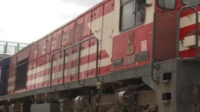 Yük trenine mayınlı saldırı