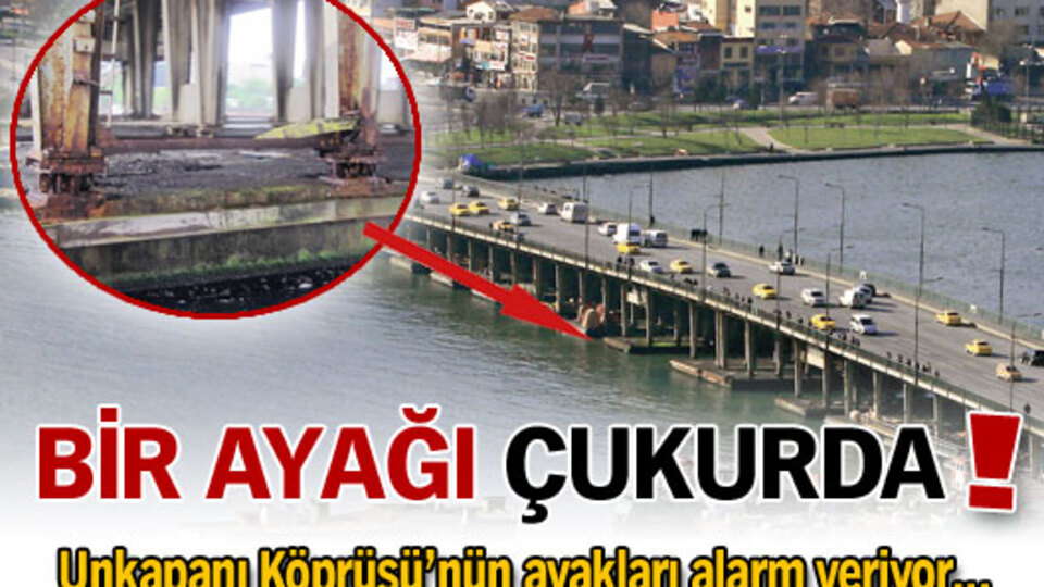 Bir ayağı çukurda!