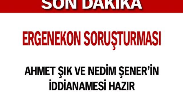 İddianame hazır