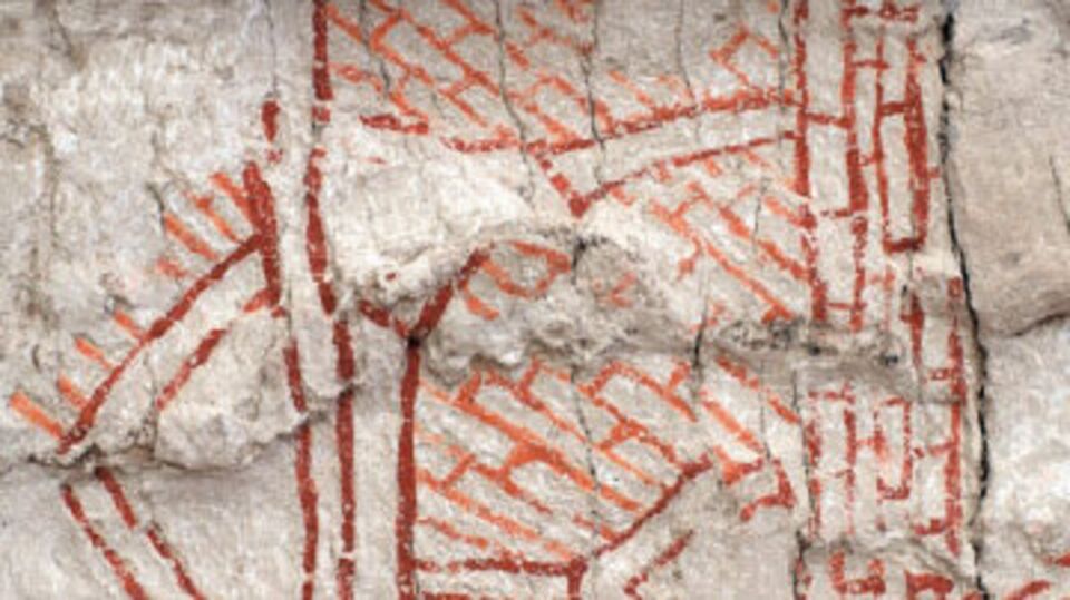 Çatalhöyük'te 9 bin yıllık resim bulundu