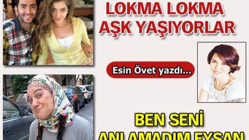 Lokma lokma aşk yaşıyorlar