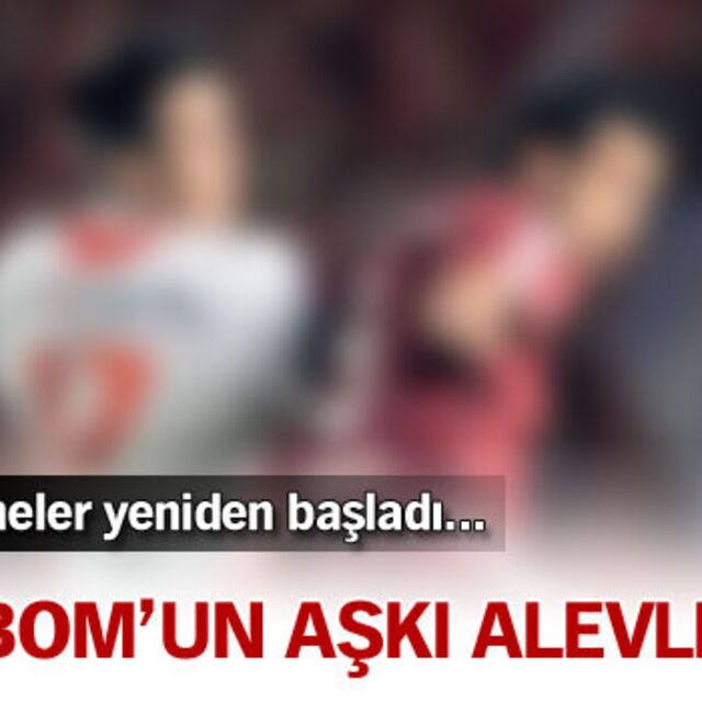 Aslan'ın aşkı alevlendi!