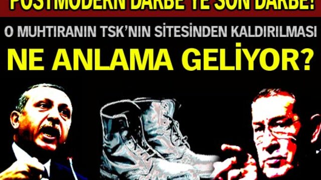 Muhtıranın kaldırılması ne anlama geliyor?