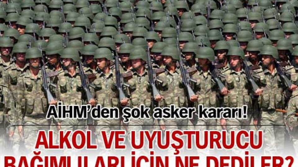 AİHM'den şok asker kararı!