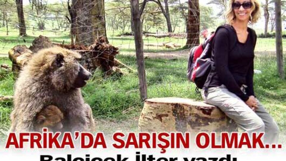 Afrika'da sarışın olmak