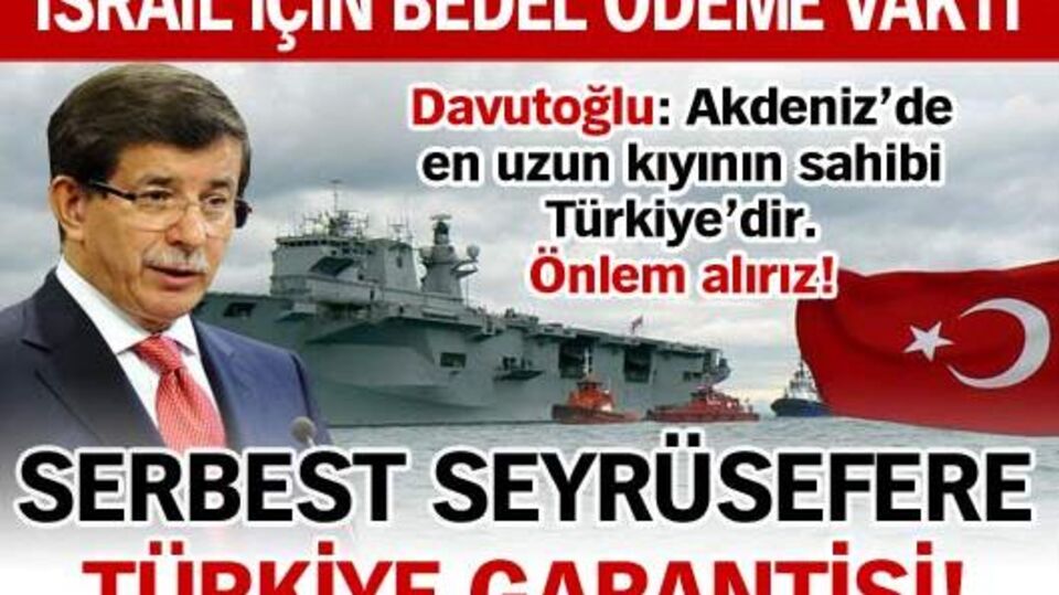 "Akdeniz'de önlem alırız"