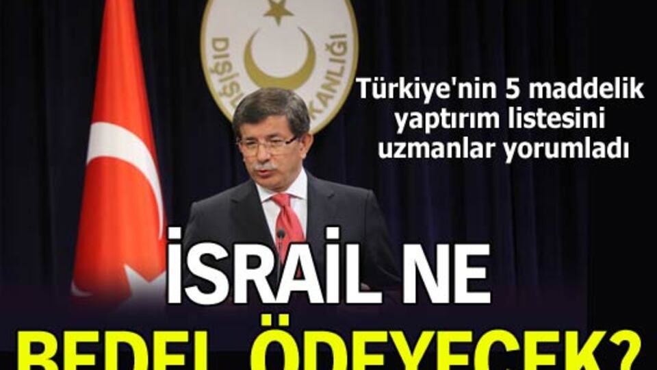 İsrail'e yaptırımları uzmanlar Habertürk'e yorumladı!