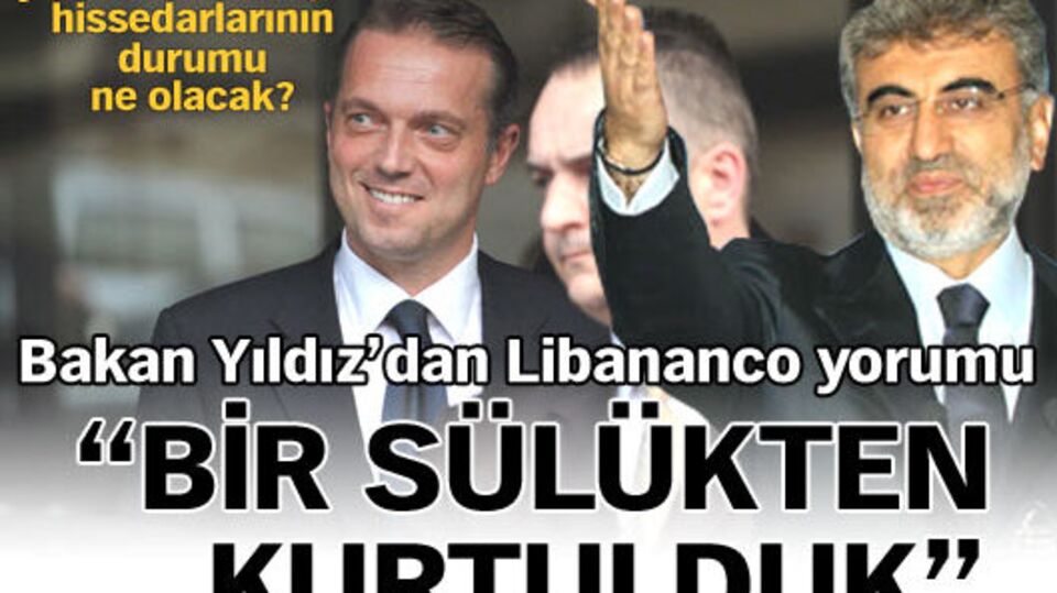 "Bir sülükten kurtulduk"