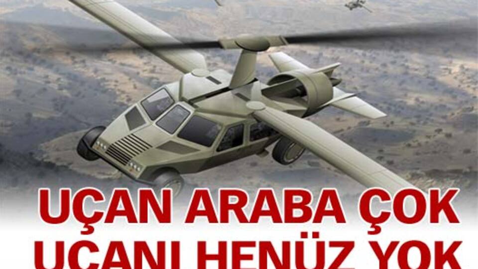 Uçan araba çok, uçanı henüz yok
