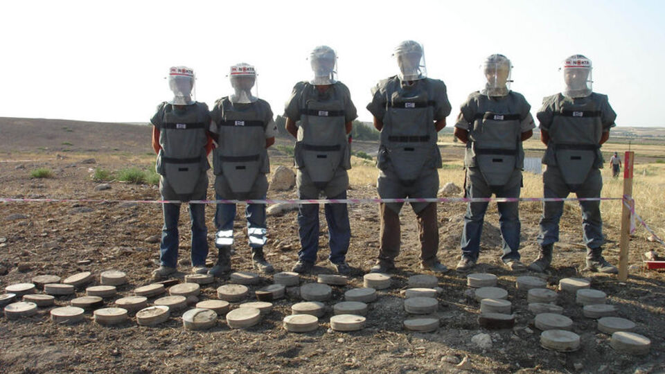 Mayın temizliği başladı!