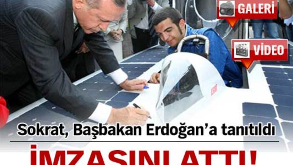 Sokrat Başbakan Erdoğan'a tanıtıldı!