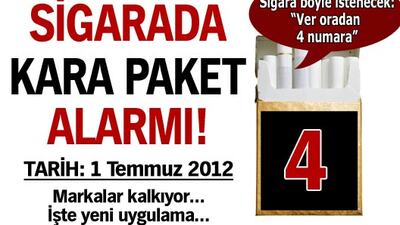 Sigarada 'kara paket' alarmı! VİDEO