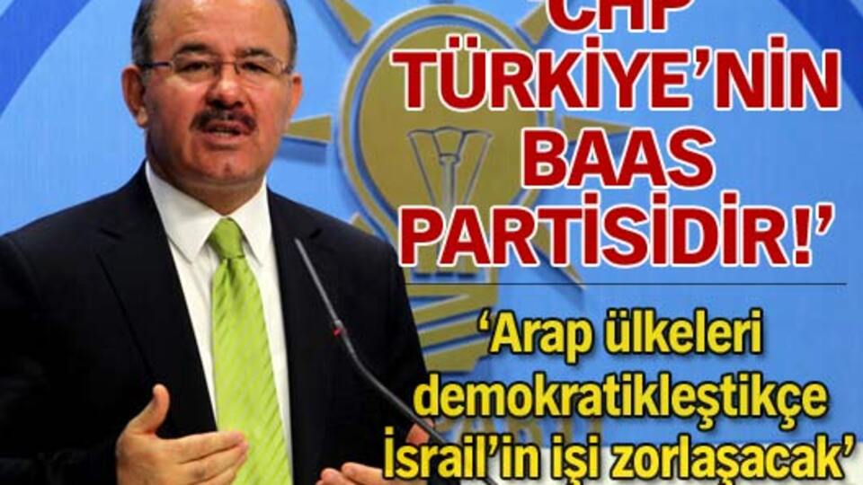 "CHP Türkiye'nin Baas partisidir"