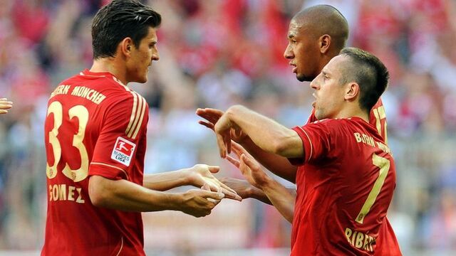 Bayern Freiburg'u yedi!