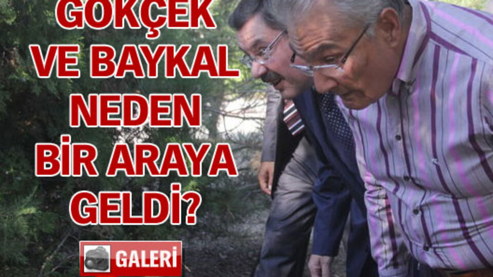 Baykal ve Gökçek birlikte açılış yaptı