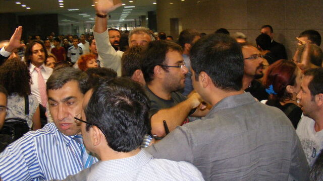 Çağlayan Adliyesinde arbede