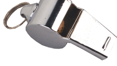 Nefes borusunda düdük!