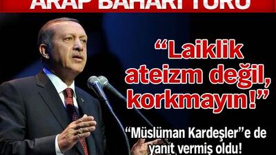 Laiklik ateizm değil, korkmayın!