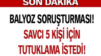 Balyoz'da 4 muvazzafa tutuklama