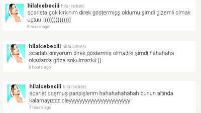 Hilal Cebeci, Scarlett'e karşı! GALERİ