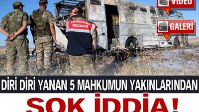 Mahkumların ölümüyle ilgili şok iddia!