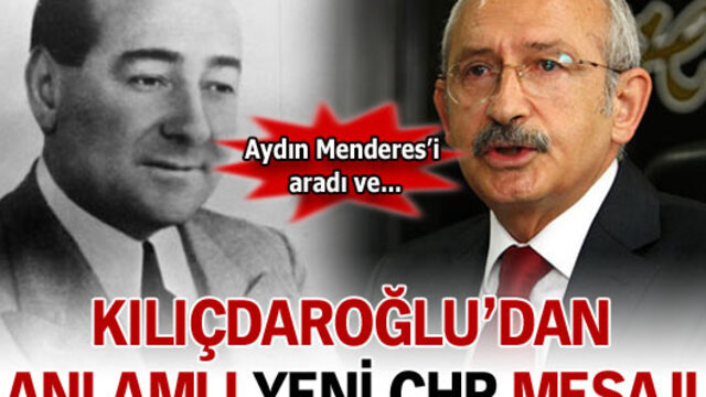 Kılıçdaroğlu'dan anlamlı 'Yeni CHP' mesajı