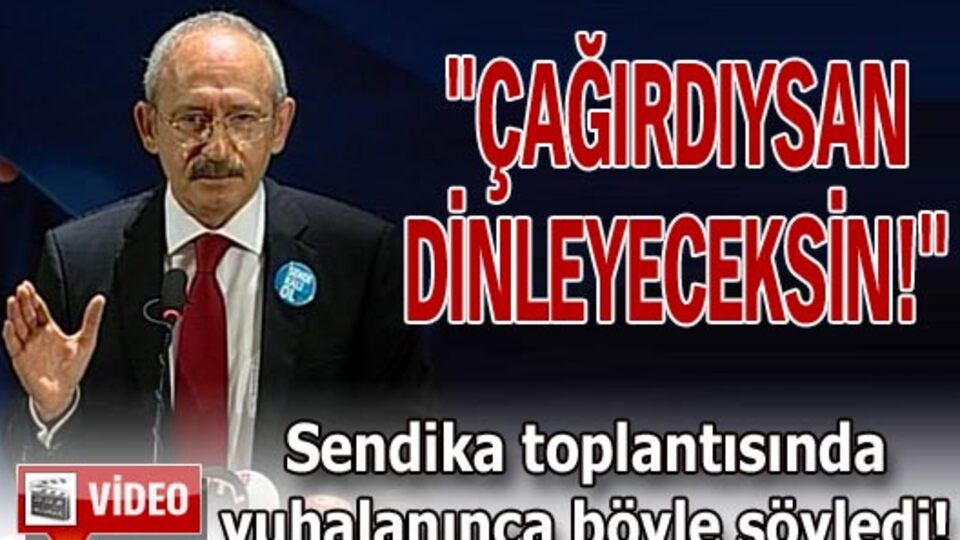 Kılıçdaroğlu yuhalandı! VİDEO