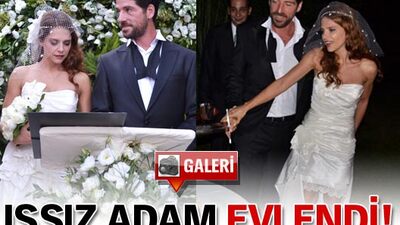 'Issız Adam' Cemal Hünal evlendi GALERİ
