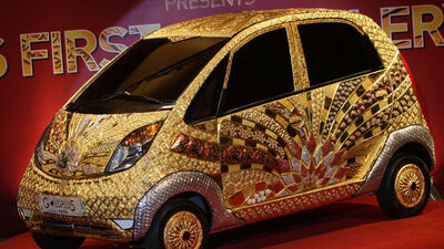 Bu devirde altın araba mı?