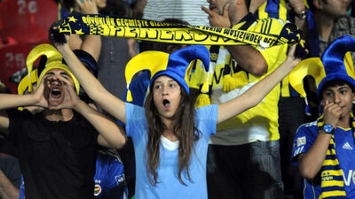 "Fenerli kızlar maça!"-GALERİ-