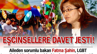 Eşcinsellere davet jesti!
