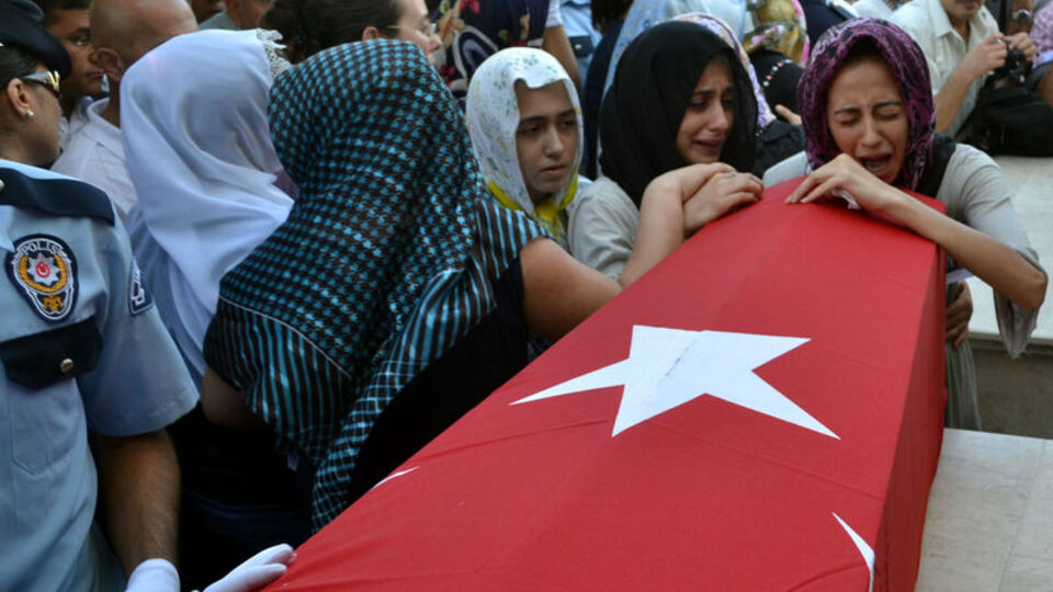 Şehit polis Hatay'da toprağa verildi!
